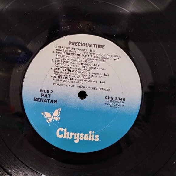 PAT BENATAR Precious Time Vinyl Record - Picture 6 of 6